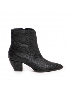Ciocate dama Piele Naturala Negru Print NightFall - The5thelement.ro