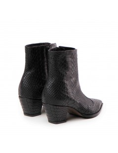Ciocate dama Piele Naturala Negru Print NightFall - The5thelement.ro