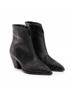Ciocate dama Piele Naturala Negru Print NightFall - The5thelement.ro