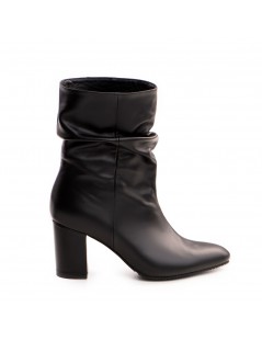 Ghete Dama Piele Naturala Negru Nayra - The5thelement.ro