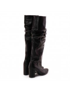 Cizme Dama Piele Naturala Negru Clare - The5thelement.ro