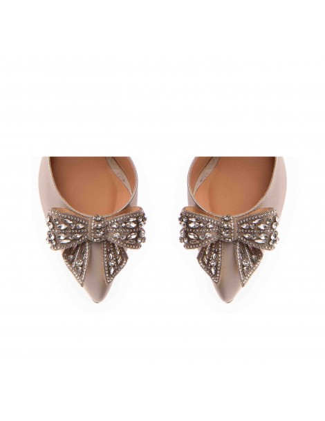 Pantofi Piele Naturala Dama Urban Ivoire Cristal - The5thelement.ro