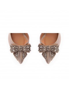 Pantofi Piele Naturala Dama Urban Ivoire Cristal - The5thelement.ro
