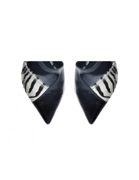 Pantofi Dama Piele Naturala Negru Muse - The5thelement.ro