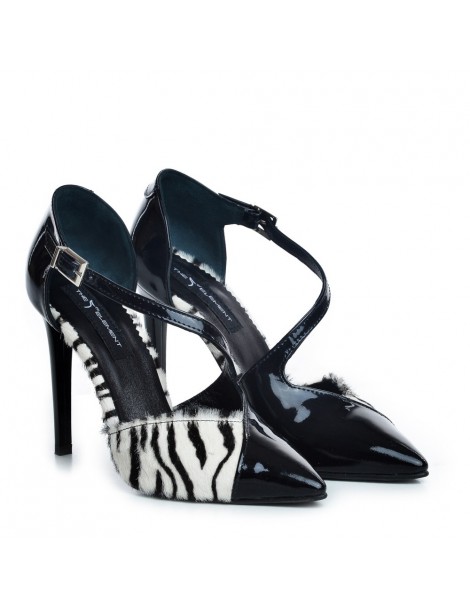 Pantofi Dama Piele Naturala Negru Muse - The5thelement.ro