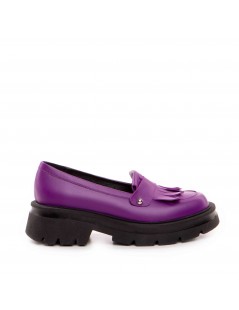 Pantofi dama piele naturala Mov Tory - The5thelement.ro
