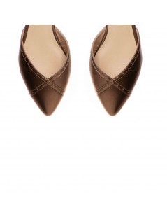 Balerini dama Piele Naturala Bronz Rihanna - The5thelement.ro