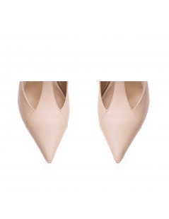 Pantofi stiletto piele naturala Rose Donna - The5thelement.ro