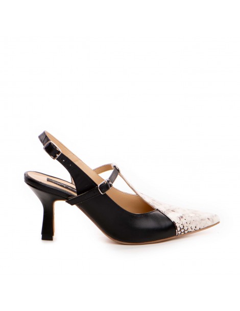 Pantofi stiletto piele...