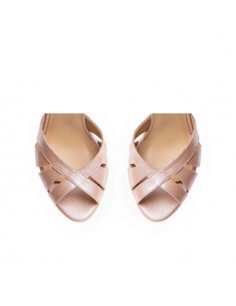 Sandale mireasa piele naturala Rose Grace - The5thelement.ro
