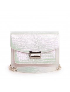 Geanta Piele Naturala Dama Urban Big Alb - The5thelement.ro