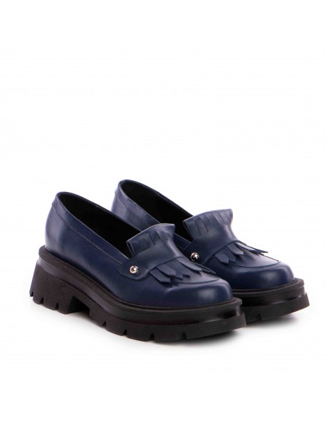 Pantofi dama piele naturala Bleumarin Tory - The5thelement.ro