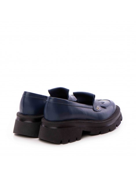 Pantofi dama piele naturala Bleumarin Tory - The5thelement.ro