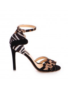 Sandale dama piele naturala Negru Aisha - The5thelement.ro