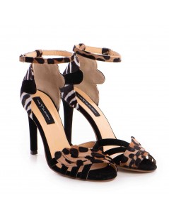 Sandale dama piele naturala Negru Aisha - The5thelement.ro