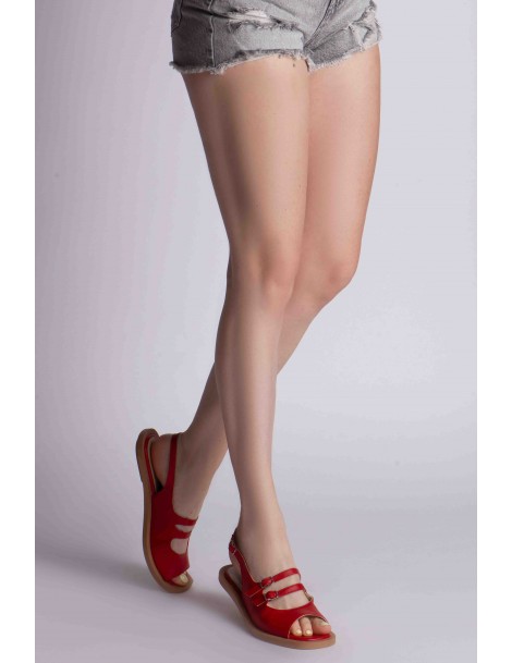 Sandale dama piele fara toc...