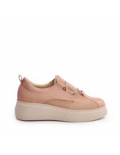 Pantofi dama piele naturala Bej Marni - The5thelement.ro