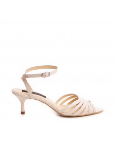 Sandale mireasa piele naturala Ivoire Selena - The5thelement.ro