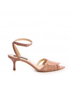 Sandale dama piele naturala Bej Heart - The5thelement.ro