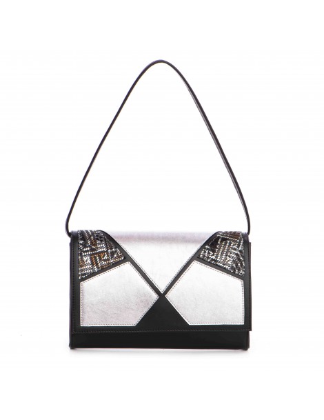 Clutch Piele Naturala Negru...