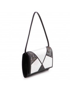 Clutch Piele Naturala Negru Inception - The5thelement.ro