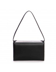 Clutch Piele Naturala Negru Inception - The5thelement.ro