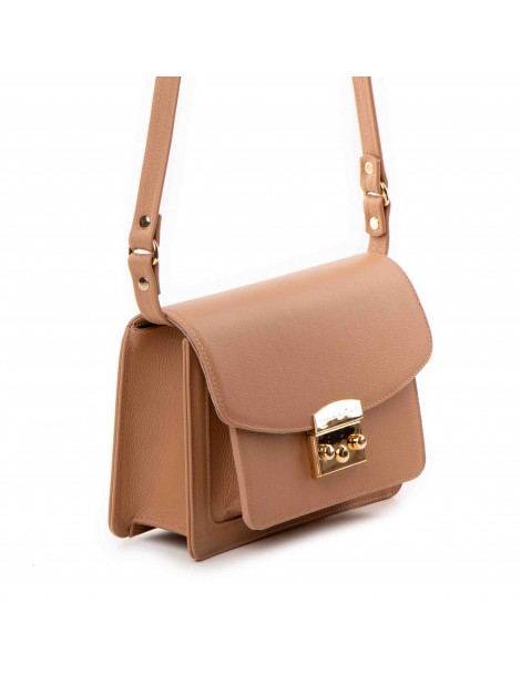 Geanta Piele Naturala Dama Urban Big Nude - The5thelement.ro