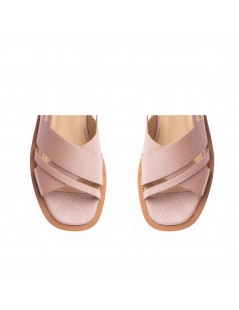 Sandale dama piele fara toc Rose Amalfi - The5thelement.ro
