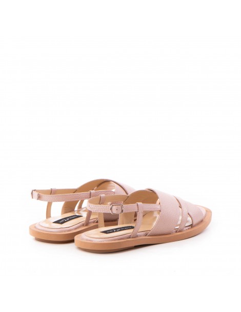 Sandale dama piele fara toc Rose Amalfi - The5thelement.ro