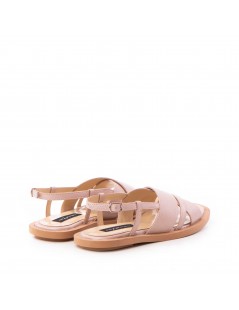 Sandale dama piele fara toc Rose Amalfi - The5thelement.ro