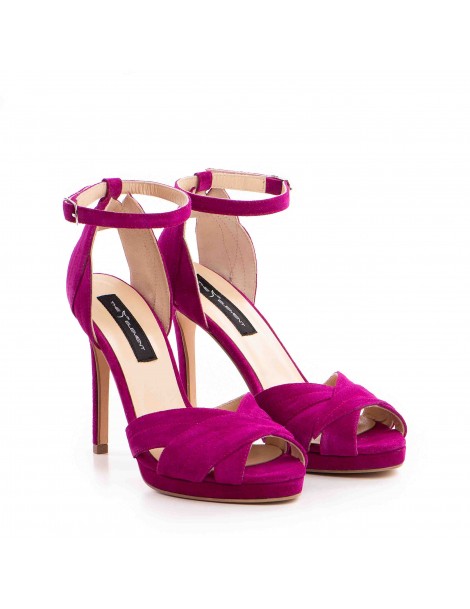 Sandale dama piele naturala Magenta Smaranda - The5thelement.ro