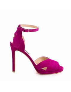 Sandale dama piele naturala Magenta Smaranda - The5thelement.ro