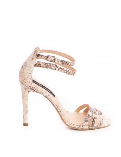 Sandale dama Crem Sophia Piele Naturala - The5thelement.ro