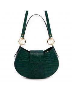 Geanta Piele Naturala Dama Verde Alma - The5thelement.ro