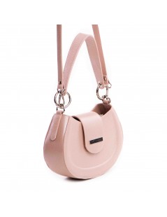 Geanta Piele Naturala Dama Rose Pudrat Alma - The5thelement.ro