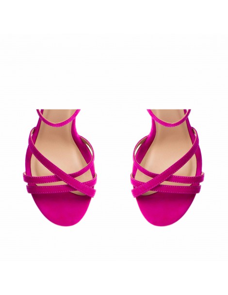 Sandale dama piele naturala Roz Eve - The5thelement.ro