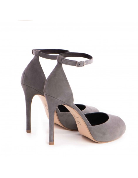 Sandale dama piele naturala Gri Barbie - The5thelement.ro