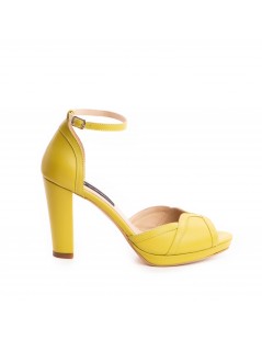 Sandale mireasa piele naturala Lime Anya - The5thelement.ro