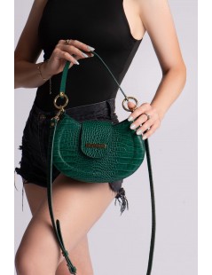 Geanta Piele Naturala Dama Verde Alma - The5thelement.ro