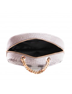 Rucsac dama Piele Naturala Gri Sporty Chic - The5thelement.ro