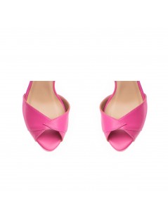 Sandale dama piele naturala Roz Flowers - The5thelement.ro