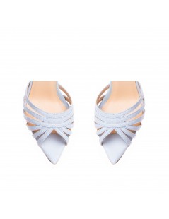 Sandale dama piele naturala Bleu Selena - The5thelement.ro