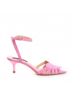 Sandale dama piele naturala Roz Heart - The5thelement.ro