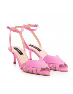 Sandale dama piele naturala Roz Heart - The5thelement.ro