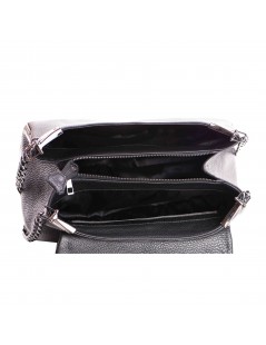 Geanta Piele Naturala Dama Negru Nicole - The5thelement.ro
