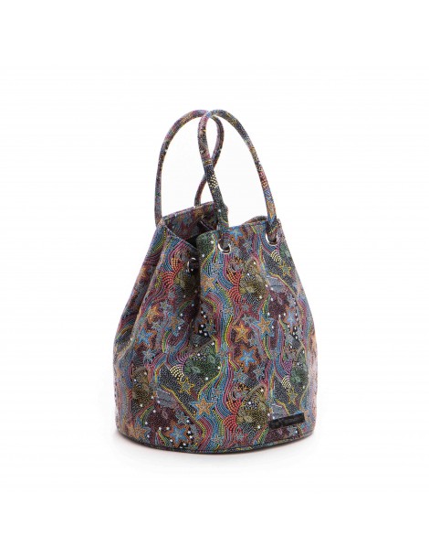 Geanta Piele Naturala Dama Bucket Star Nayra - The5thelement.ro