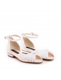 Sandale dama Piele Naturala Alb Soho - The5thelement.ro