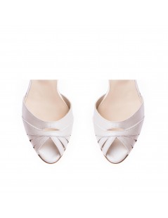Sandale dama Piele Naturala Alb Soho - The5thelement.ro