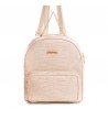 Rucsac dama Piele Naturala Crem Sporty Chic