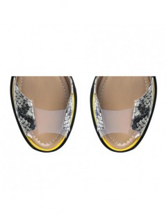 Sandale dama piele fara toc Gri Brooklyn - The5thelement.ro